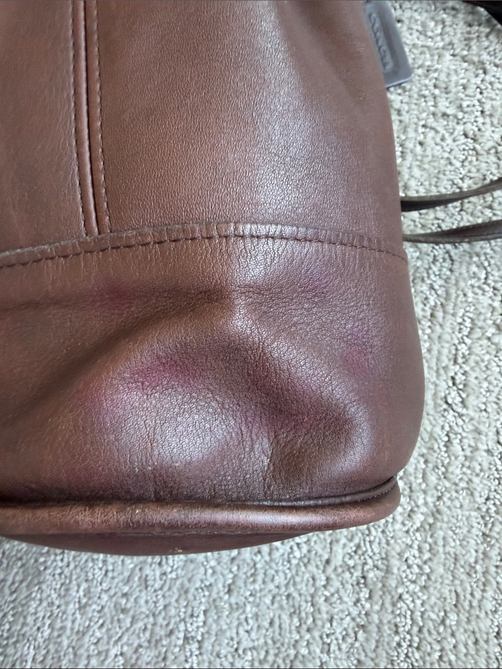 Coach Vintage Small Bixby Sling in Mahogany (9984) - Picture 11 of 11